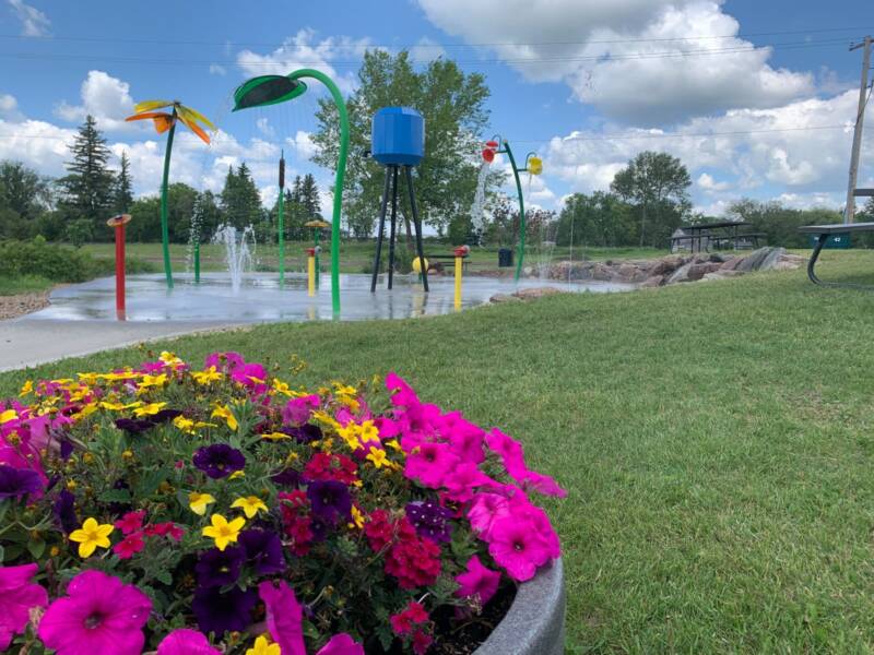 Town of Carlyle Splash park 1
