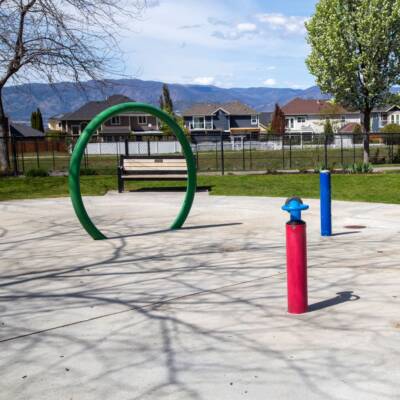 1 Quilchena Splash pad in the Kettle Valley neighbourhood of Kelowna, BC