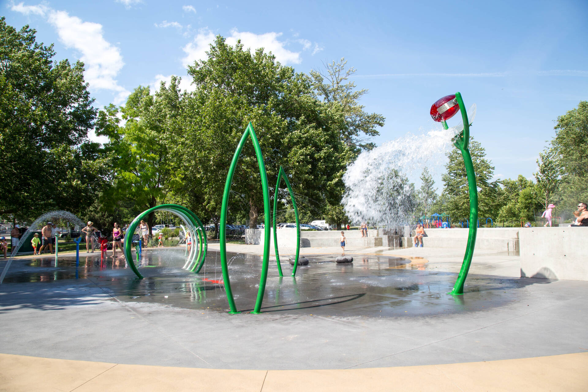 2-1 Skaha Lake Splash Pad grand opening in Penticton, BC