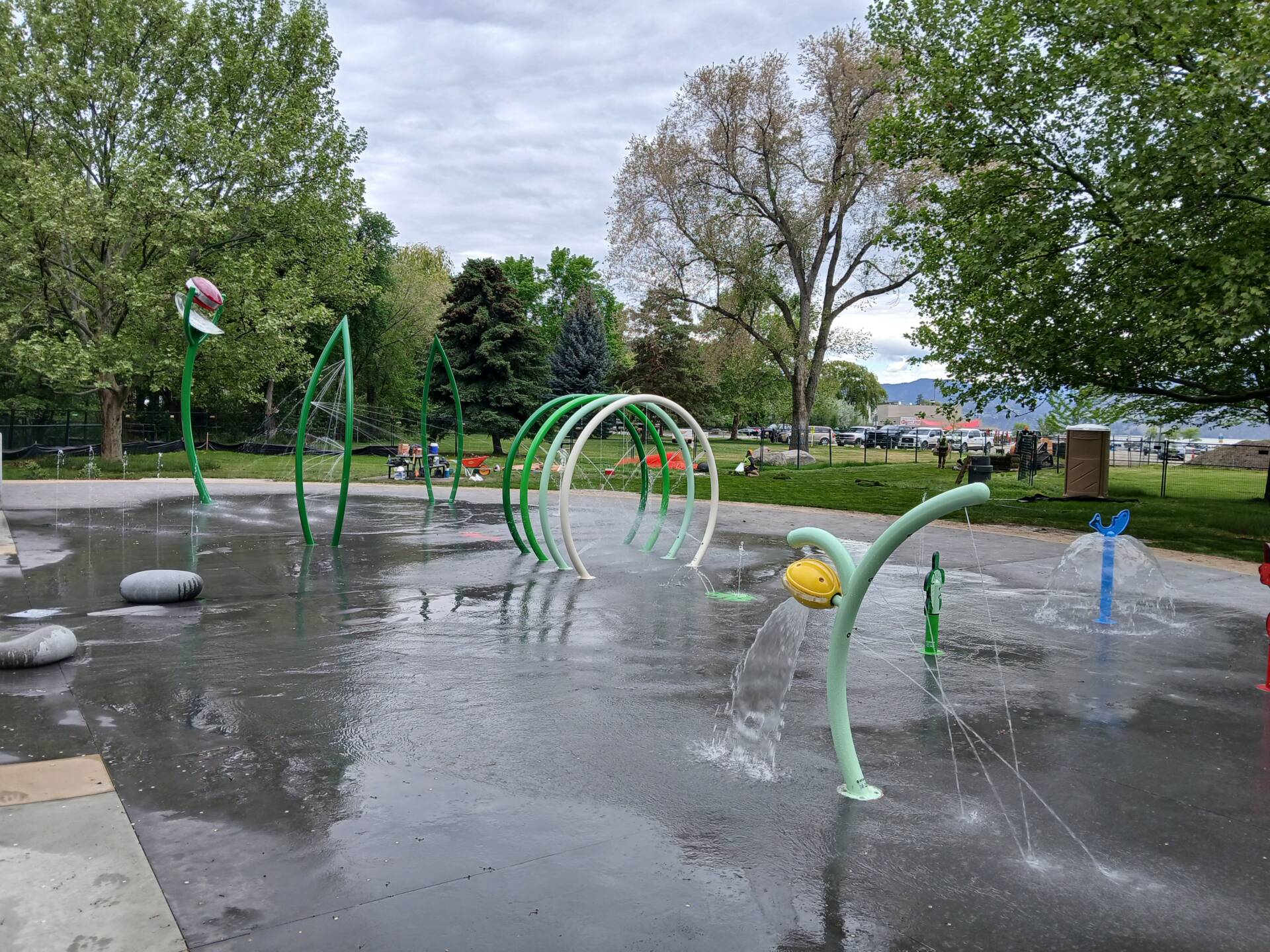 Skaha Lake Splash Pad Newly refurbished Skaha Lake Splash Pad in Penticton, BC