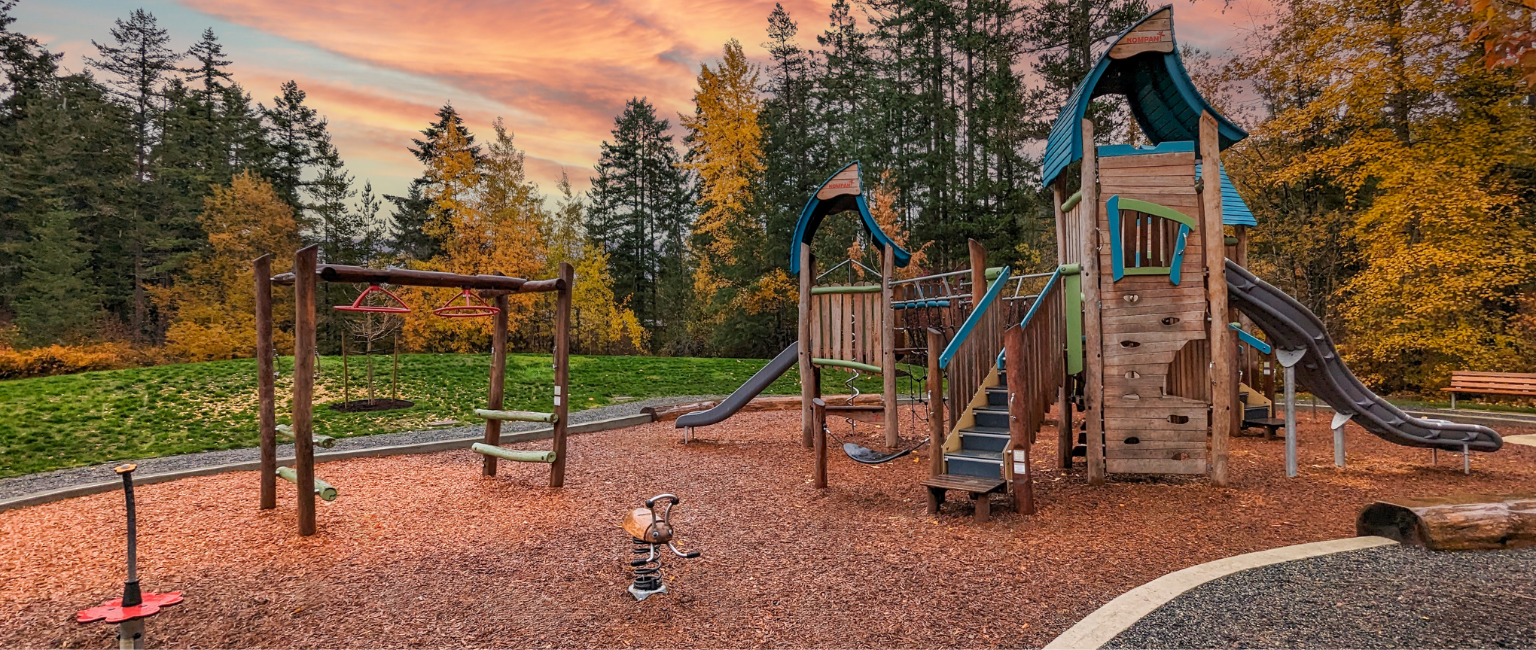 PW Blog Graphics (1) Natural wood Robinia playground with engineered wood fibre surfacing